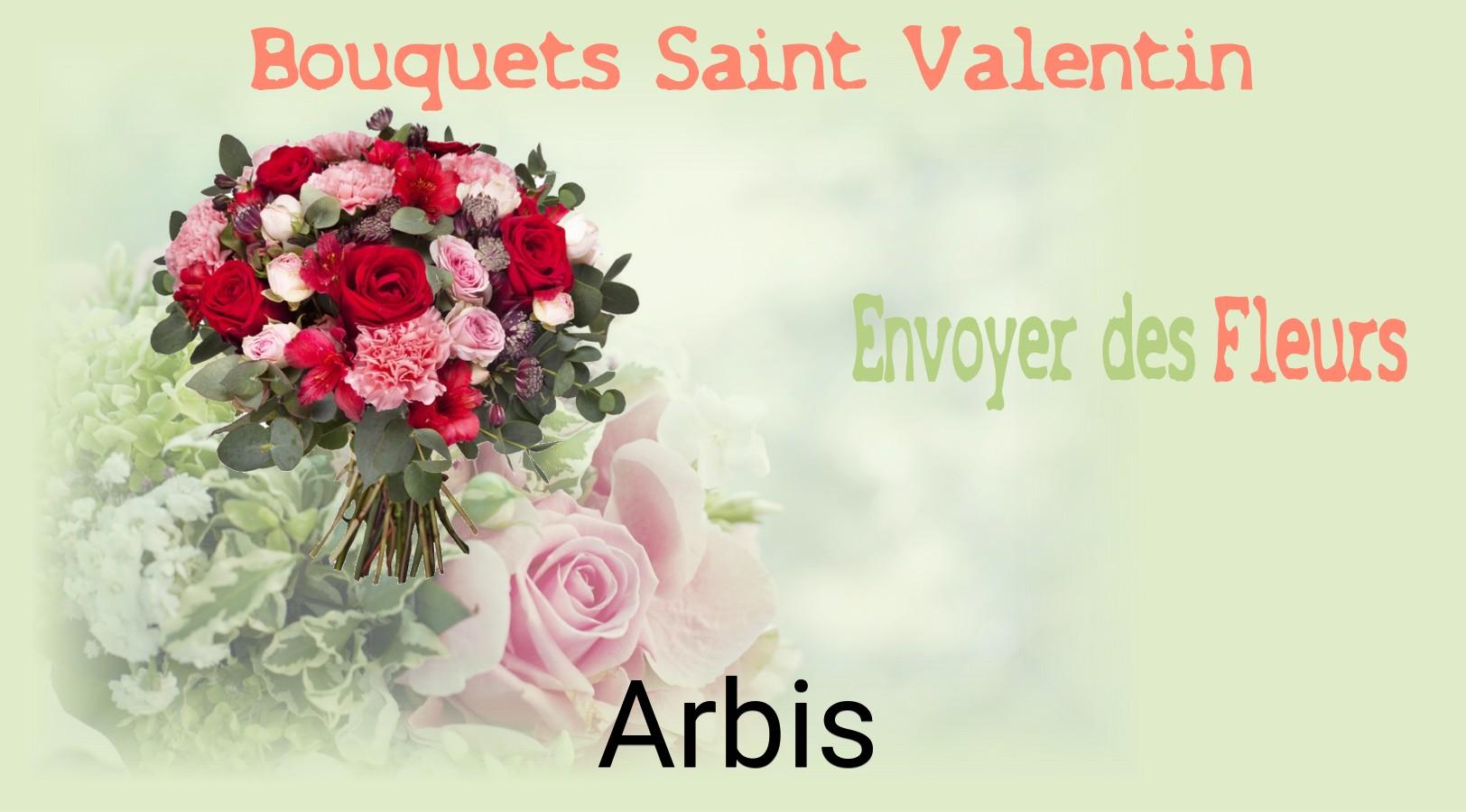 Roses de Saint-Valentin livrées à Arbis